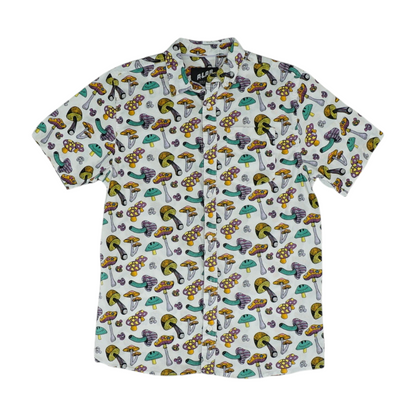 Multi Graphic Short Sleeve Button Down