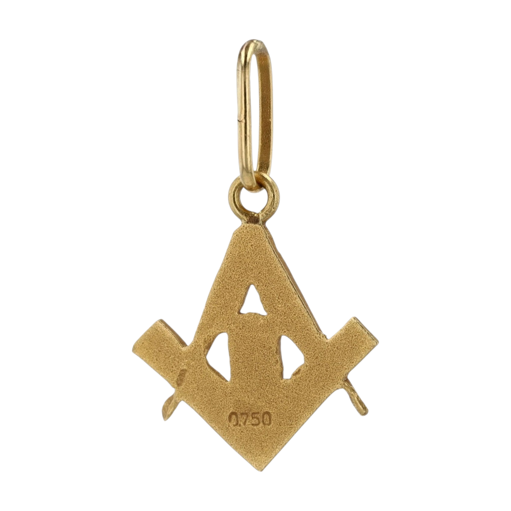 18K Yellow Gold Pendant – Image 2