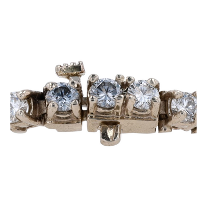 4 3/4 ctw 14K White Gold Diamond Tennis Bracelet