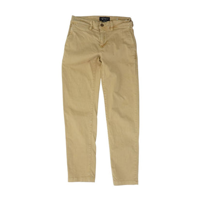 Khaki Solid Chino Pants