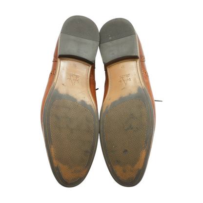Brown Lace-Up Dress Shoes