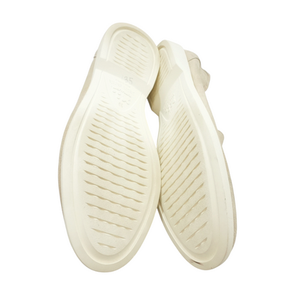 Beige Slip-On Flats