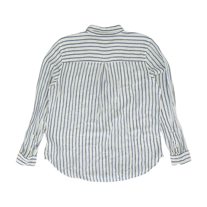 White Striped Button Down