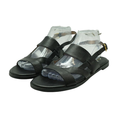 Black Flat Sandals
