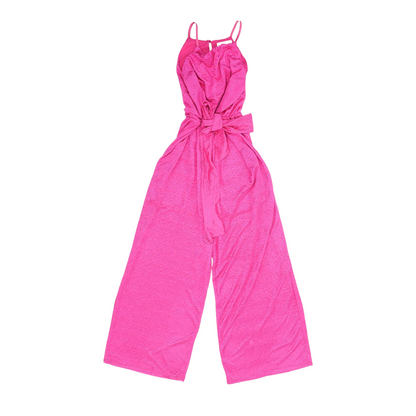 Pink Sleeveless One-Piece