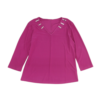 Pink Petite Blouse