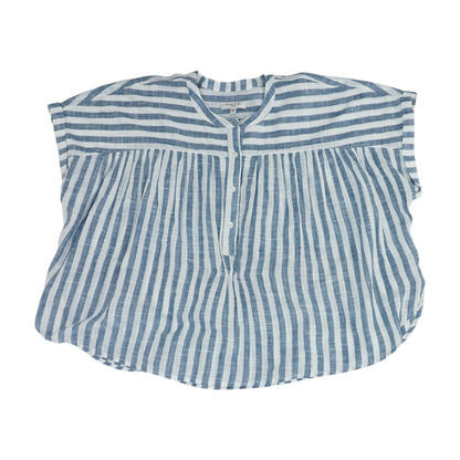 Blue Striped Blouse