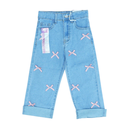 Blue Solid Jeans