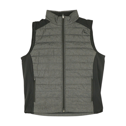 Gray Color Block Vest