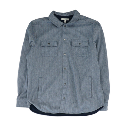 Blue Herringbone Jacket