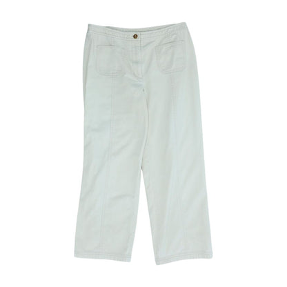 Beige Casual Regular Pants