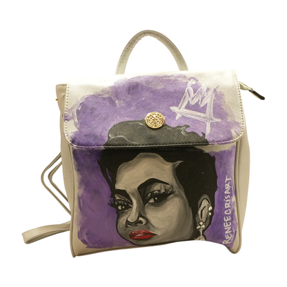 Silver Backpack