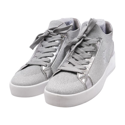 Mallory Silver Low Top Athletic Shoes