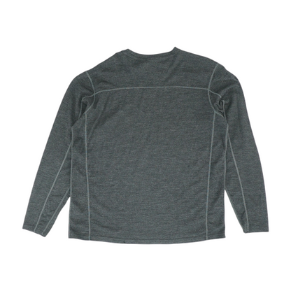 Gray Solid Active T-Shirt
