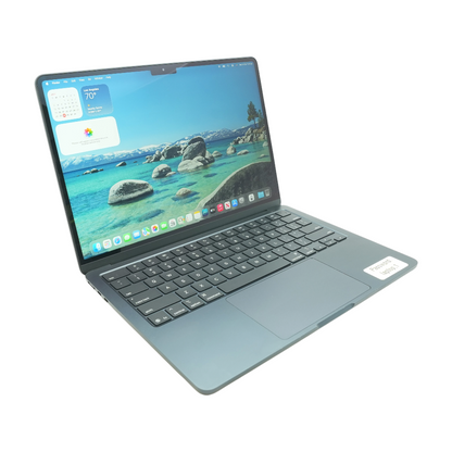 13.6" MacBook Air Midnight Apple M4 10 Core 4.50GHz 16GB 256GB NVME/SSD