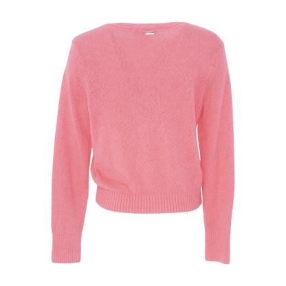 Pink Cardigan Sweater