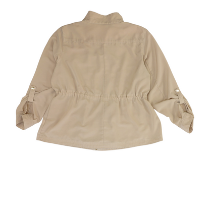 Tan Solid Jacket