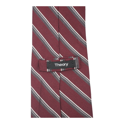 Maroon Striped Neck Tie