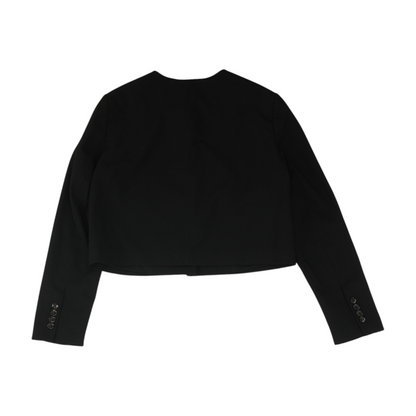 Black Solid Blazer
