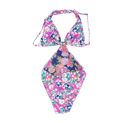 Multi Floral One-Piece