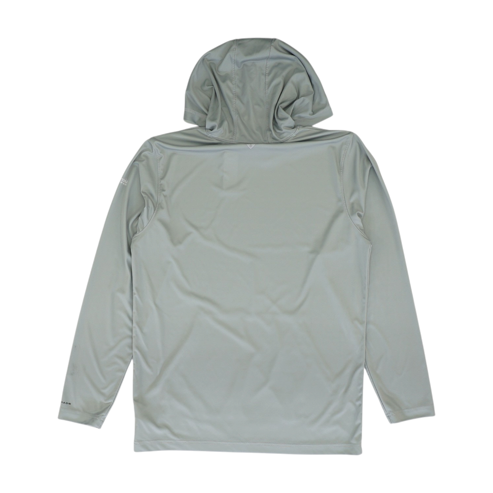 Gray Solid Hoodie Pullover