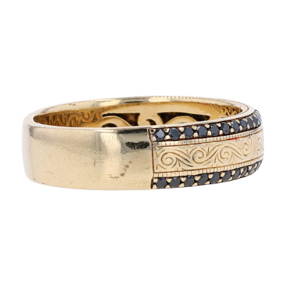 1/2 ctw 14K Yellow Gold Diamond Band
