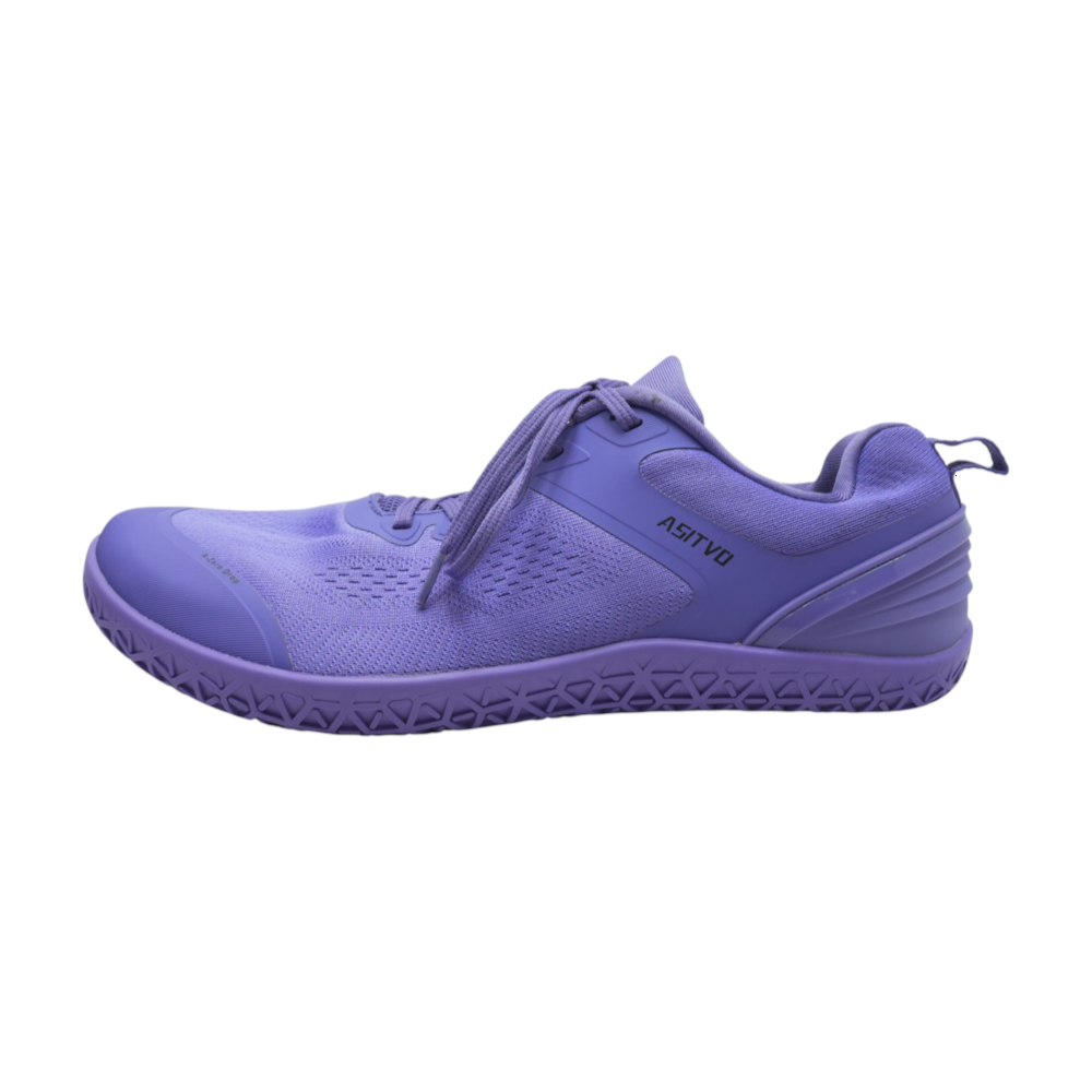 Purple Low-Top Athletic Shoes