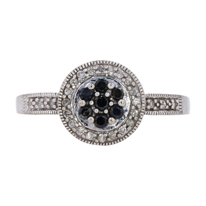 1/4 ctw 10K White Gold Diamond Fashion Ring