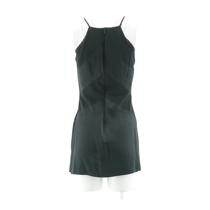 Black Color Block Mini Dress