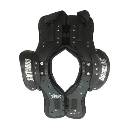 Black Football Shoulder Pads