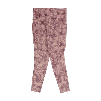 Mauve Tie-Dye Active Leggings
