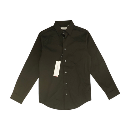Black Long Sleeve Button Down