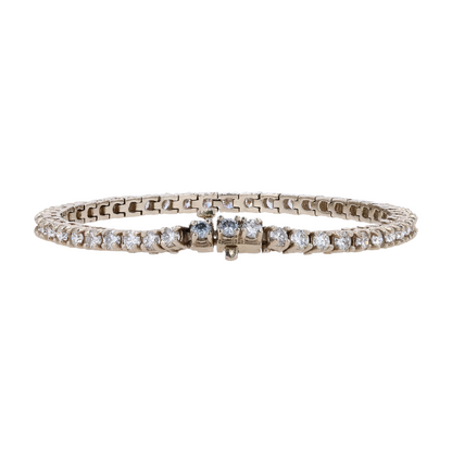 4 3/4 ctw 14K White Gold Diamond Tennis Bracelet