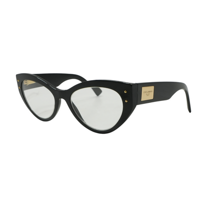 Black DG 3403 Cat Eye Prescription Eyewear