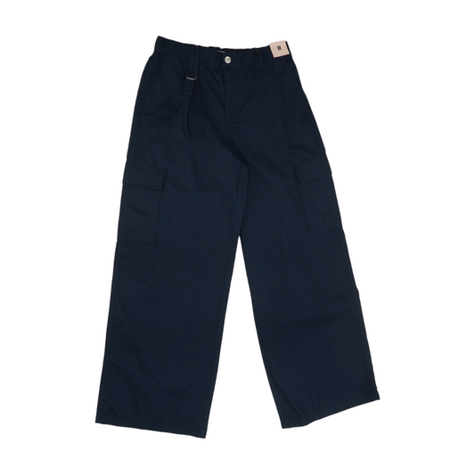 Navy Wide Leg Pants