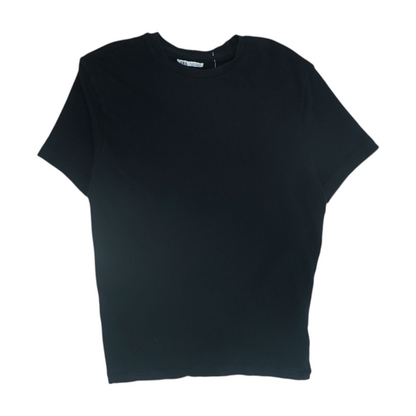Black Solid T-Shirt