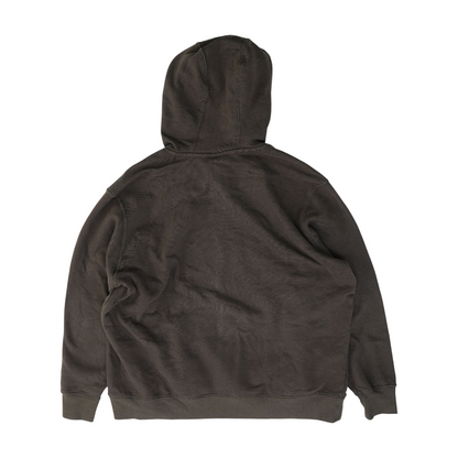 Charcoal Solid Hoodie Pullover