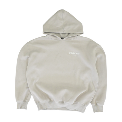 Gray Solid Hoodie Pullover