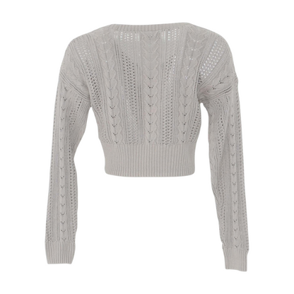 Beige Cardigan Sweater