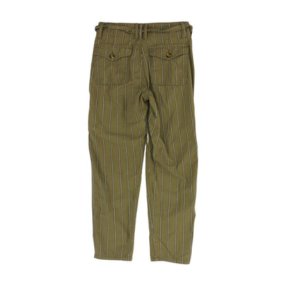 Green Striped Pants