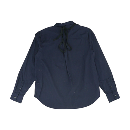 Navy Button Down