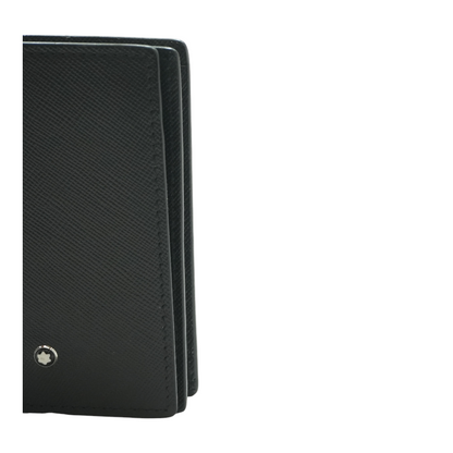 Black Grain Card Holder 4CC
