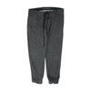 Gray Striped Straight Pants