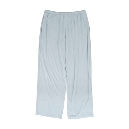 Blue Solid Pajama Bottom