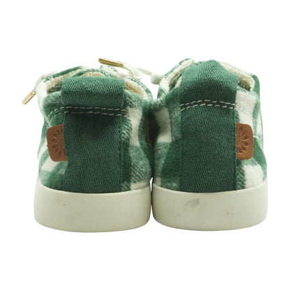 Green Boat Shoe Flats