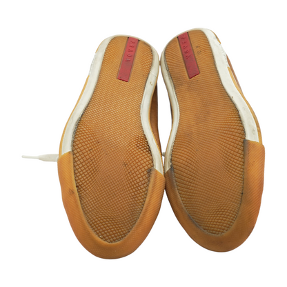 Brown Leather Trainers