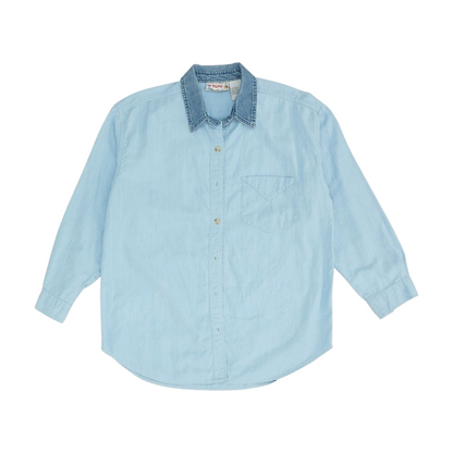 Blue Button Down