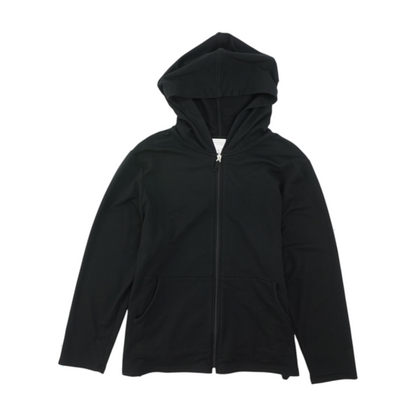 Black Plus Size Solid Active Jacket