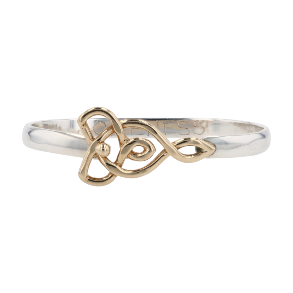 St. Croix Sterling Silver Bangle Bracelet – Image 1