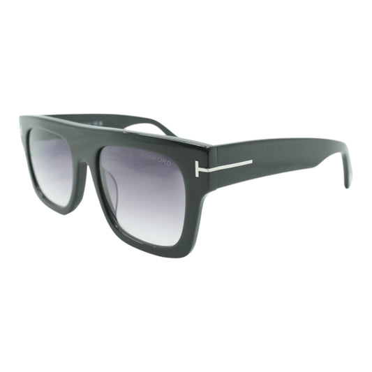 Black Fausto Square Sunglasses